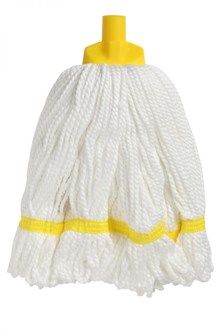 Edco Microfibre Round Mop Head - Yellow