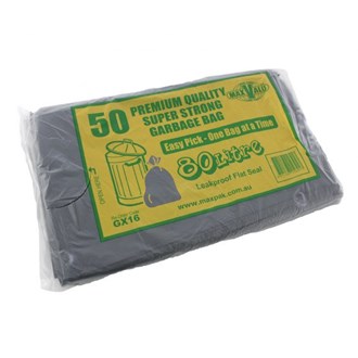 Garbage Bags 80Lt Extra Strong