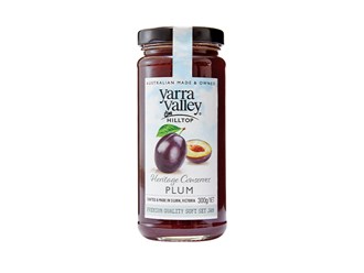 Yarra Valley Hilltop Jam Plum 300g